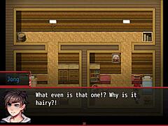 So, in Harem Hentai Game Ep 3, Farmer’s Daughter Toys with Furry Horsecock Dildo