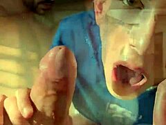 Breaking in the young guy with my big-dick buddy! Wild bareback action! 💪🔥