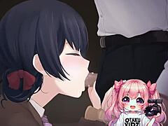 I, um, love worshipping anime cock and tasting cum