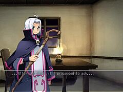 horny heroine ingrid plays with huge tits in ep 2