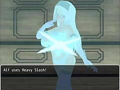 Girl B hero scenes part 4 with Sharifa in cartoon anime hentai domination.