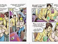 i love this mexican comic where gordibuena gets it hard and bent