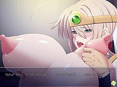 horny heroine ingrid plays with huge tits in ep 2