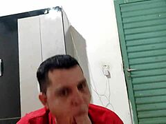 Detailed Gay Blowjob Scene with Intense Sucking and Deepthroat Action on Big Cock