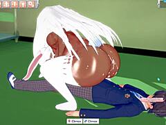 Commented gameplay of anime-style mobile game