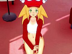 Roll Gets Serviced in Mega Man