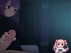 Anime boyfriend visits friend for intense sucking and fucking session