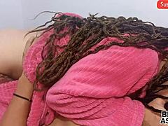 wild encounter with my hermanastra and her massive curves at home