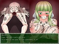 bound elf marie fisted and gangbanged in group