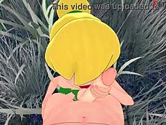 Tinker Bell All Grown Up Gets Nailed in Forest While Fairy Watches