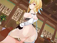 Genshin Impact Cowgirl Rides Hard in MMD