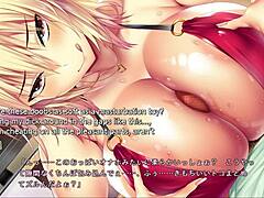 Tenioha Feat Ikumi - Ikumi Route Part 3 - Banging Fat Tits in Wild Hentai Action