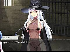 Playing the witch's sexual prison hentai game episode 15