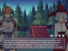 this hot hentai game chronicles of delight is an issekai adventure full of boobs and tits