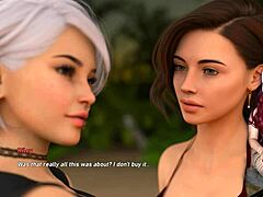 Sexy Cartoon Babes Get Naughty on Public Beach