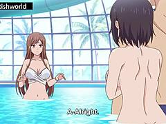 Secretly fucking and cumming in friends in anime and hentai