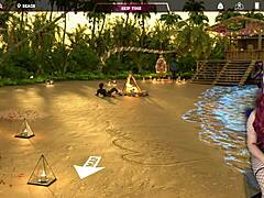 Sexy Cartoon Babes Get Naughty on Public Beach