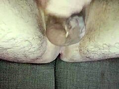 Masturbating Huge Uncircumcised European Cock