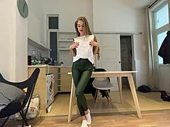 Beautiful Hungarian girl Tiffany Tatum gives a deep blow job and gets fucked