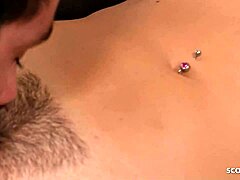 Cute Teen Shocked by First Time Casting Fuck in Her Flat!