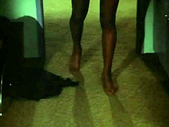 Kolchak’s Sexy Ebony Girl Strips in Steamy Shower Scene