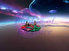 bubble of pleasure with voyeur couple fantasy 😍