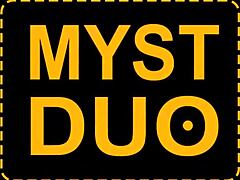 Santa Claus plays naughty with Mrs. Claus in homemade fun.