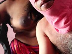 Indian Black Maid Sibani Sucks and Bangs Boyfriend