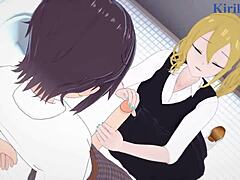 Ai Hayasaka gets pounded hard in steamy hentai creampie scene.