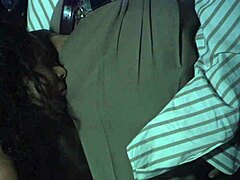 Milf Gets Nailed Hard Outdoor Under Night Sky.