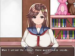 finishing school with girlfriend in busty jk game part 3 final