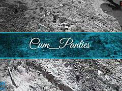 Where can I hide these cum-soaked panties after our kinky outdoor sex?