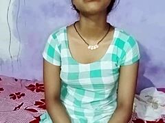 Cute Indian Desi Bhabhi in Stockings Gets Hardcore Front of Sister.