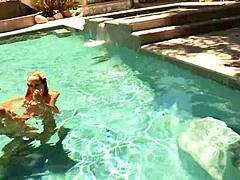 Lesbian Friends Arrive and Kiss Outdoors Passionately