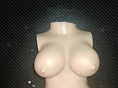 Dolly begs for anal while I squeeze her tiny chest