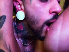 Paid Pizza Delivery with Hot Threesome