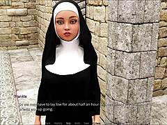 Sunshine love with big tits in 3D game!