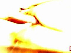 hey, why's she touching herself on teacher's desk?