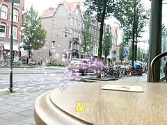 Niffy's first time with a BBC in Amsterdam during the XBiz Awards