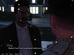 Horny big tits college girl vs blowjob competition in Being a Dik 233.