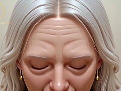 hot gilf surprises with a steamy pov blowjob in changing room.