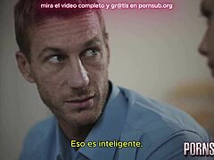 Latina blonde seduces with ass in taboo family play!