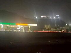 My Brazilian wife gets wild with a stud on the street