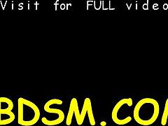 Redhead in Stockings Submits to Hardcore BDSM Slave Play!