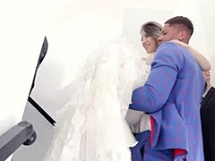 Slutty brides take it hard in BBC and DP action