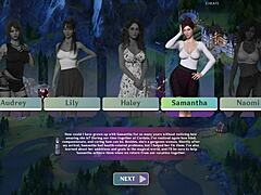 3D visual novel with hot and curvaceous women
