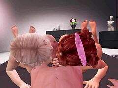 Two students clash over classmate in wild FFM threesome!