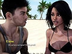 Fat Curvy Babe Rocks Cute Outfit in Wild 3D!