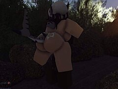 rough fucking girl at pond