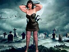 Granny Darke Sucks Cock with Wicked Deepthroat Skills